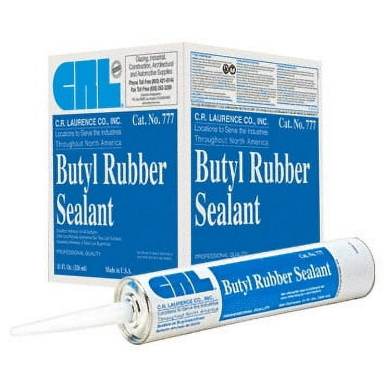 パール CRL 777BL Black 777 Butyl Rubber Sealant - Walmart.com