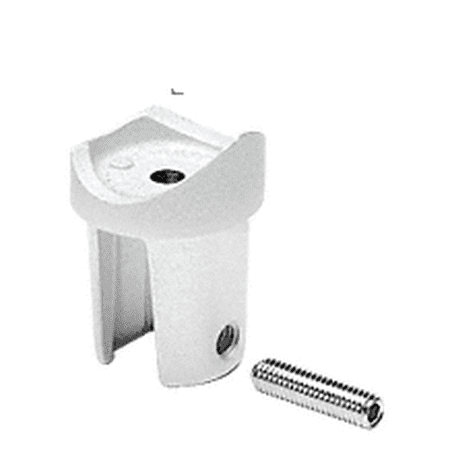 CRL A19LAT Satin Anodized ACRS Lower Adjustable Tee Adaptor