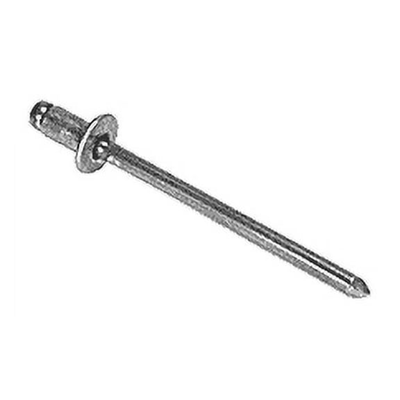CRL ABA68PK 3/16" Diameter, 3/8" to 1/2" Grip Range Aluminum Mandrel and Rivet in Packs of 1000