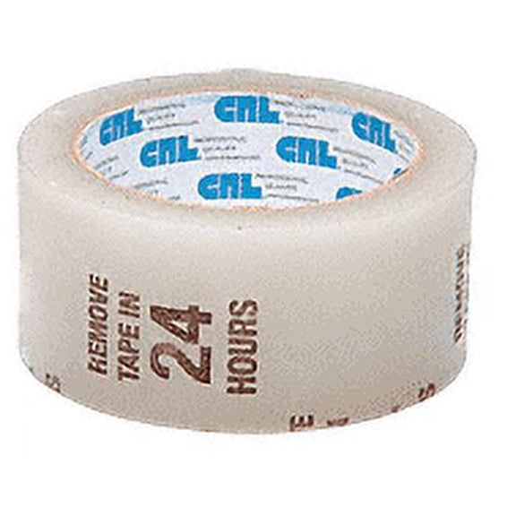 CRL AFT2CW Clear 2" Air-Flow Molding Retention Tape - With Warning