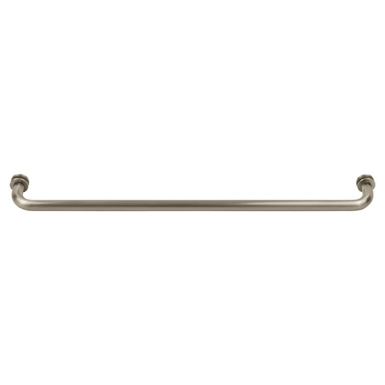 Glass Series 24 in. Towel Bar in Brushed Nickel Glass Series 24 in. Towel Bar in Brushed Nickel