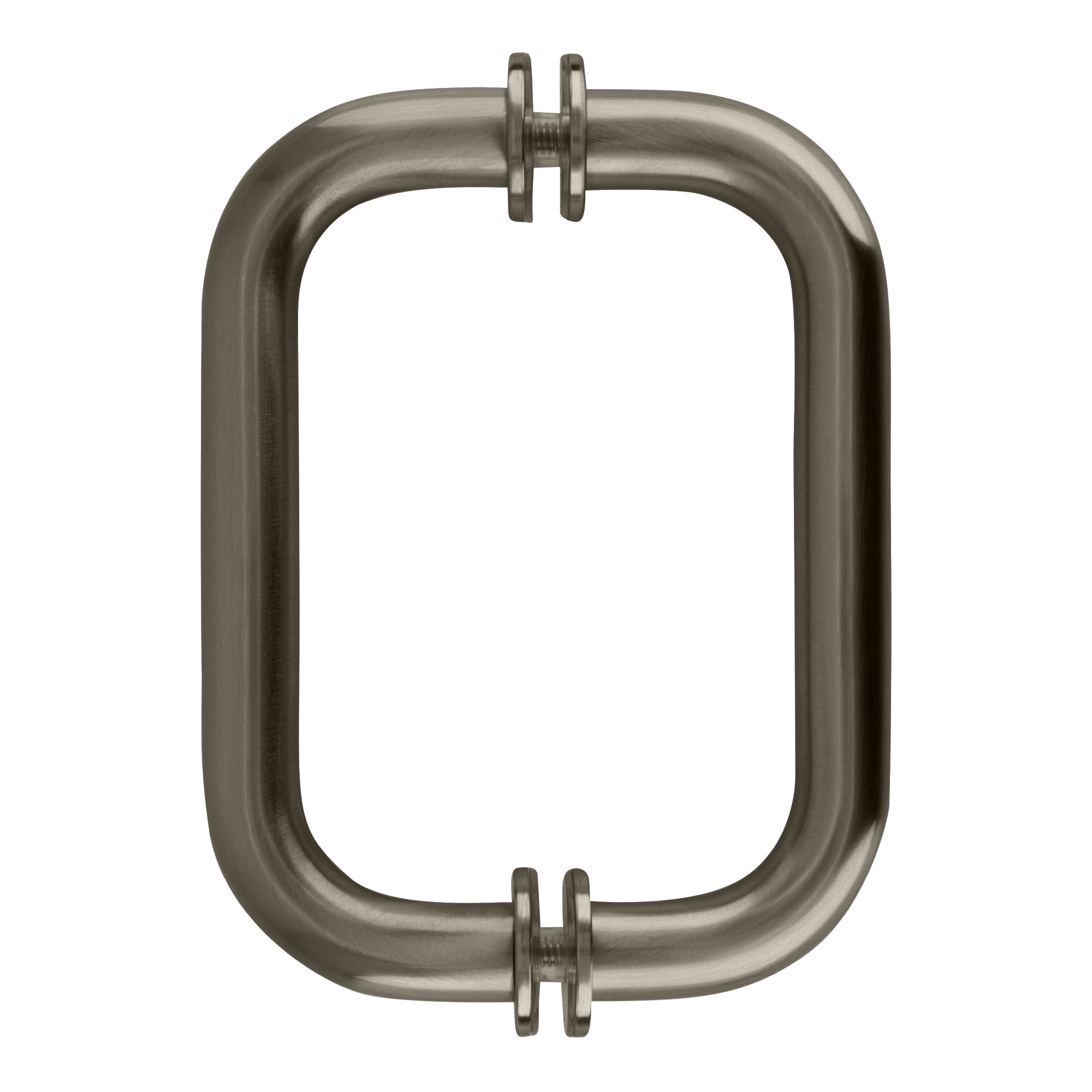 CRL BM6X6ABN Antique Brushed Nickel 6" BM Series Tubular Back-to-Back Pull Handle