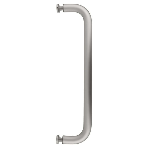 CRL BMNW12SC Satin Chrome 12" BM Series Single-Sided Towel Bar Without Metal Washers