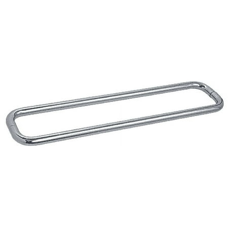CRL BMNW30X30PN Polished Nickel 30" BM Series Back-to-Back Towel Bar Without Metal Washers