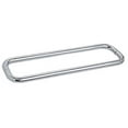 thumbnail image 1 of CRL BPD18CH Chrome 18" Back-to-Back Solid 3/4" Diameter Towel Bars Without Metal Washers, 1 of 2