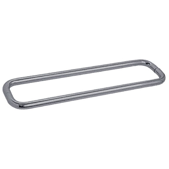 CRL BPD24BN Brushed Nickel 24" Back-to-Back Solid 3/4" Diameter Towel Bars Without Metal Washers