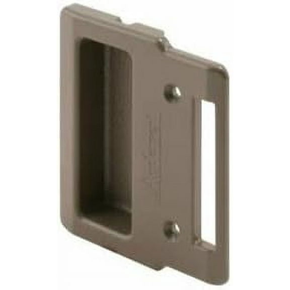 CRL C.R.L Stone Plastic Sliding Screen Door Inside Pull with 2-1/8" Holes for Andersen Doors