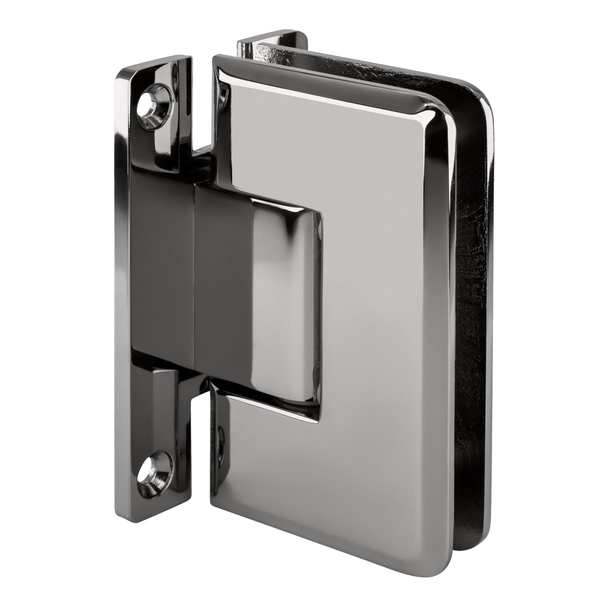 Polished Chrome Wall Mount Shower Door Hinge