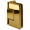 thumbnail image 1 of CRL C0L044BR Polished Brass Cologne 044 Series Wall Mount Offset Back Plate Hinge, 1 of 7