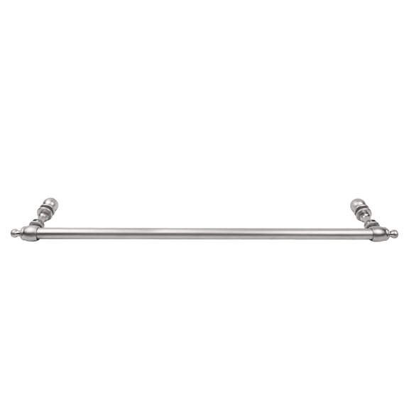 CRL C0L24SC Satin Chrome 24" Colonial Style Single-Sided Towel Bar