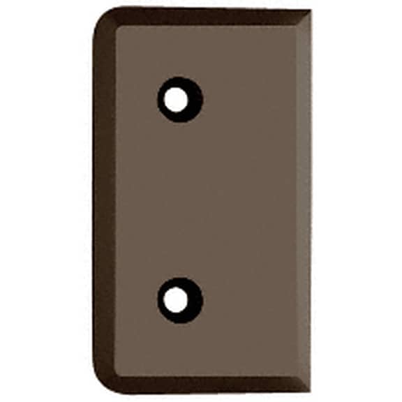 CRL C0L60RB Oil Rubbed Bronze Cologne Series Standard Cover Plate for the Fixed Panel
