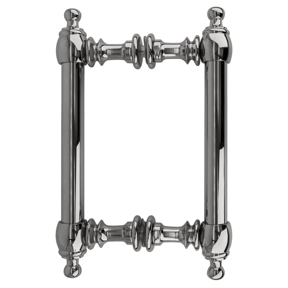 CRL C0L6X6CH Polished Chrome 6" Colonial Style Back-to-Back Pull Handles