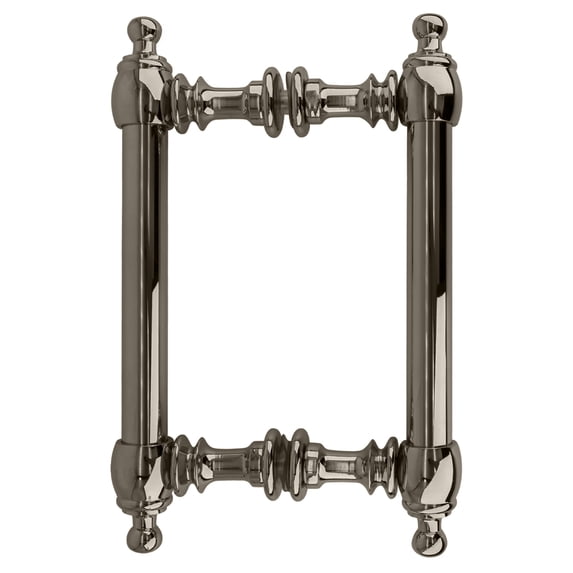 CRL C0L6X6PN Polished Nickel 6" Colonial Style Back-to-Back Pull Handles