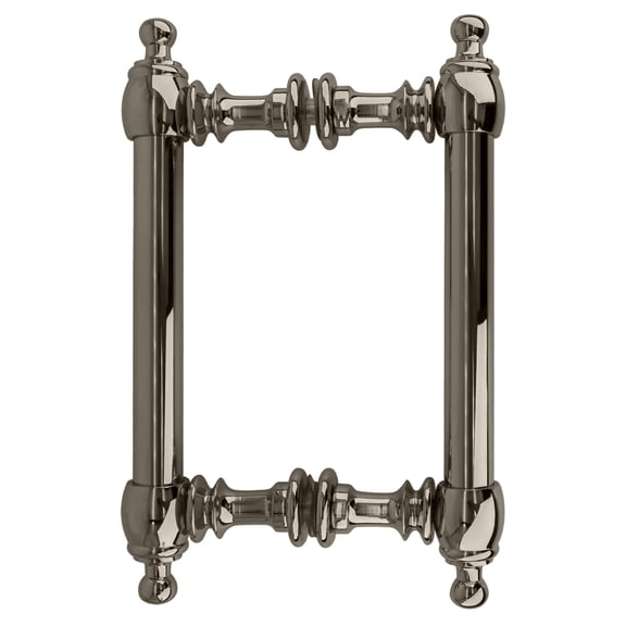 CRL C0L6X6PN Polished Nickel 6" Colonial Style Back-to-Back Pull Handles