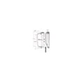 thumbnail image 1 of CRL C1221 White Surface Mounted Hook Style Handle 6-5/8" Screw Holes, 1 of 3