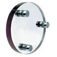 thumbnail image 1 of CRL CAD101 Round Level 1 Clear-Vision Bullet Resistant Acrylic Speak-Thru, 1 of 6