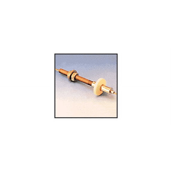 CRL CB76 Gold Plated Ceiling Mount Fitting for Cable Display System