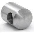 thumbnail image 1 of CRL CBR7BS 316 Brushed Stainless Right End Standoff Connector (Flat Back), 1 of 8