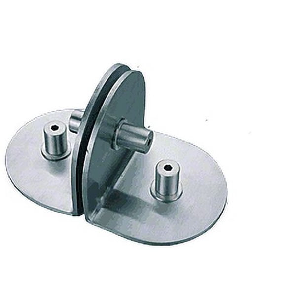 CRL CCB2PS 316 Polished Stainless 2-Way Glass / 1-Way Wall Circular Bracket