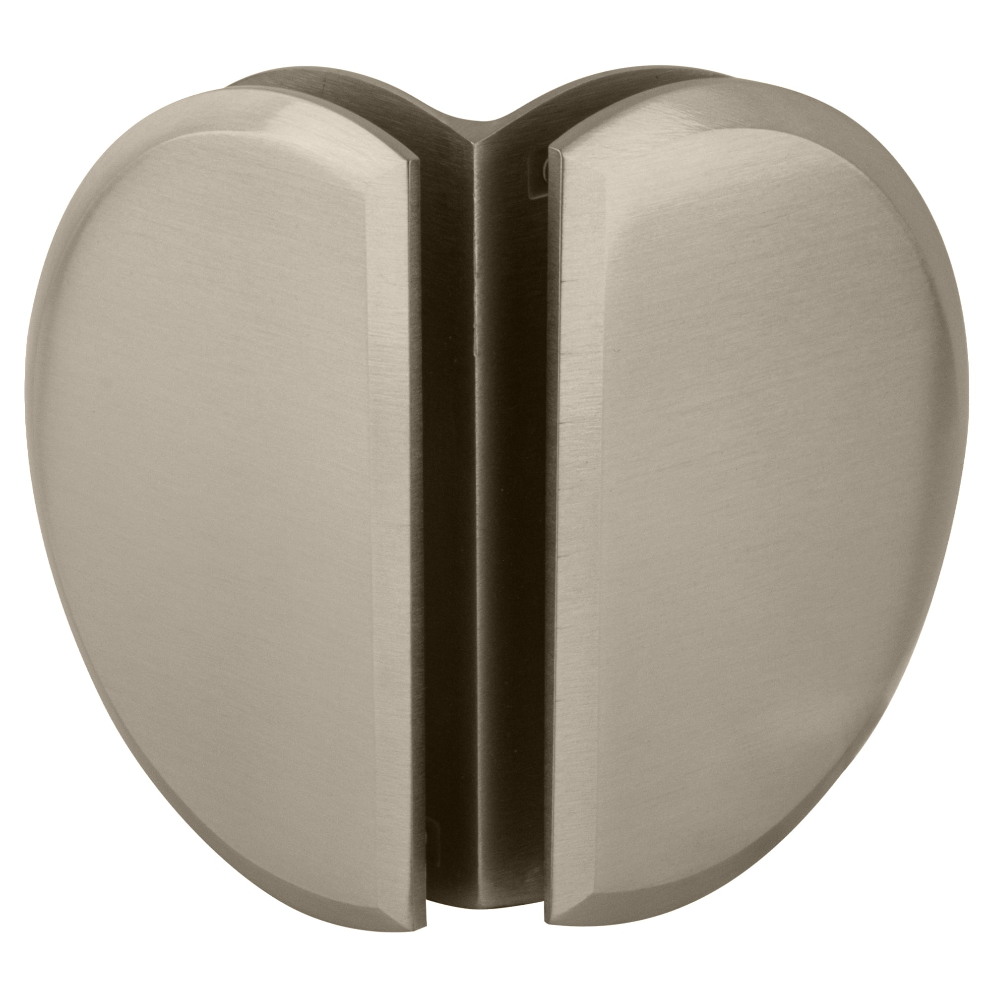 CRL CL090BN Brushed Nickel Classique Series Glass-to-Glass Bracket