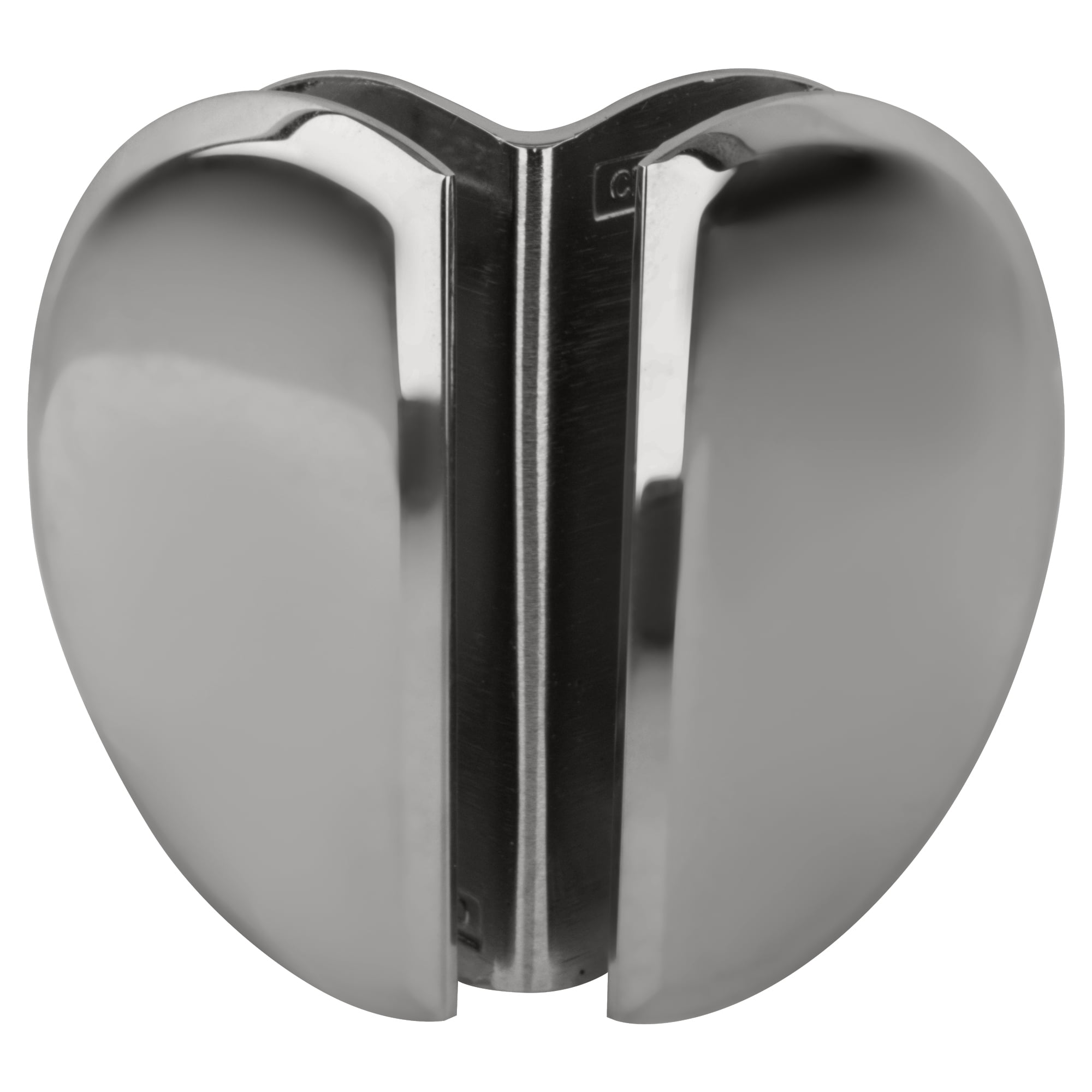 CRL CL090CH Polished Chrome Classique Series Glass-to-Glass Bracket