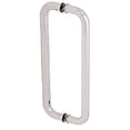 thumbnail image 1 of CRL CM18X18BS Brushed Stainless 18" Glass Mounted Back-to-Back Standard Pull Handle, 1 of 4