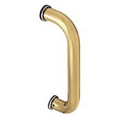 Polished Brass 8" Aluminum Door Pull Handle