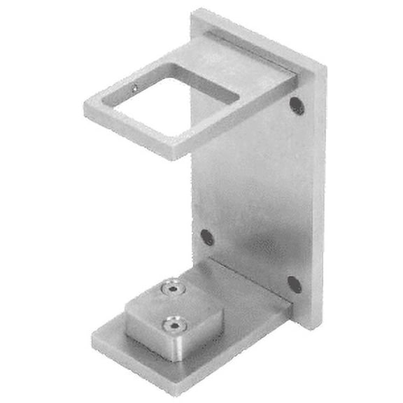 CRL CR2FBBS 316 Brushed Stainless 2" Square Standard Fascia Mount Bracket