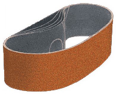 CRL 3" X 21" 600 Grit Glass Grinding Belts - 10 Pack, Polyester Backing For Wet Or Dry Use, Long Lasting