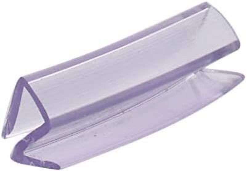 CRL Clear Jalousie and Louver Slat Vinyl 100 ft, Seals Windows From