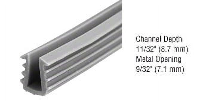 CRL Glazing Vinyl Roll For 1" Insulated Glass - 100 Ft, Easy Window Channel Installation