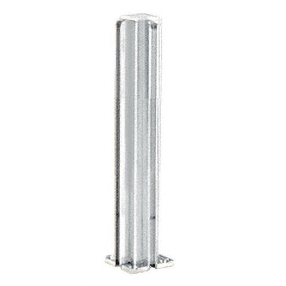 CRL D990A12CR Satin Anodized 12" Corner Design Series Partition Post