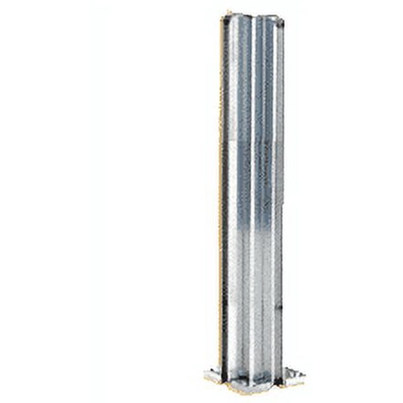 CRL D990BA12CR Brite Anodized 12" Corner Design Series Partition Post