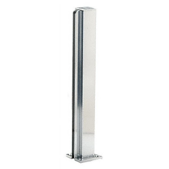 CRL D990BA24E Brite Anodized 24" End Design Series Partition Post