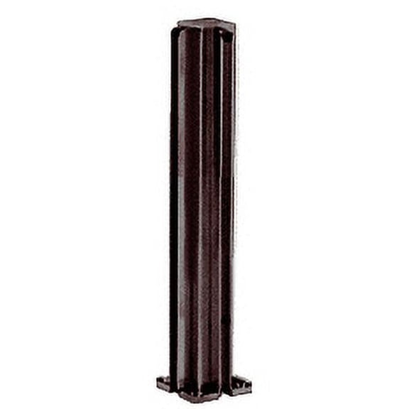 CRL D990DU24CR Duranodic Bronze 24" Corner Design Series Partition Post