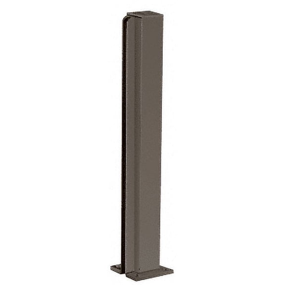 CRL D990DU24E Duranodic Bronze 24" End Design Series Partition Post