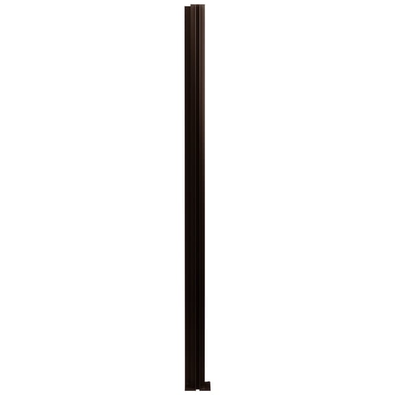 CRL D990DU30CR Duranodic Bronze 30" Corner Design Series Partition Post
