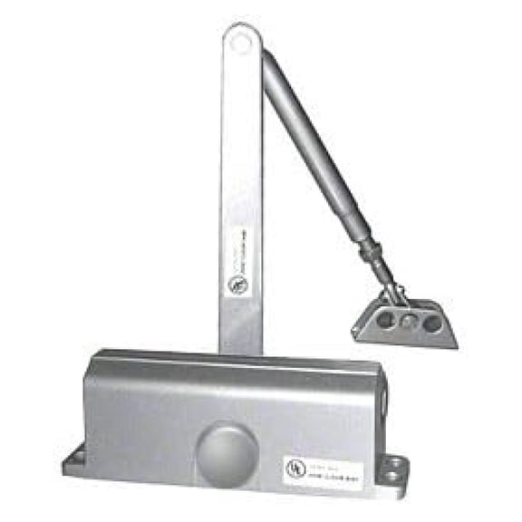 CRL DC51 Aluminum ANSI Grade 1 Size 1 Light Duty Surface Mount Door Closer