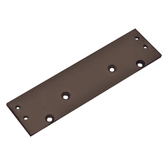 CRL DC54NDPBRZ Dark Bronze Narrow Drop Plate