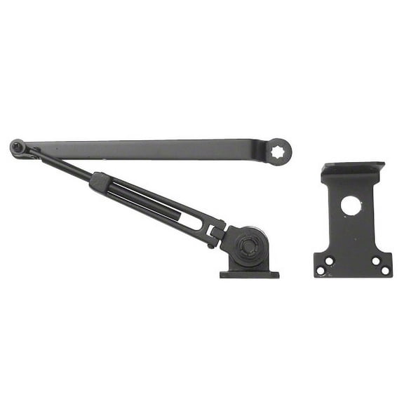 CRL DCH0ABLK Black Friction Type Hold Open Arm