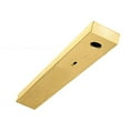 thumbnail image 1 of CRL DCH4ECSB Satin Brass End Cap for 1-3/4" x 4" Headers, 1 of 3