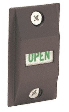 CRL DL2177DU Bronze Lock Indicator Set Slide Down = "LOCKED" - Walmart.com