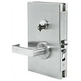 thumbnail image 1 of CRL DL611L0SC Satin Anodized 6" x 10" LHR Center Lock with Deadlatch in Office Function, 1 of 5