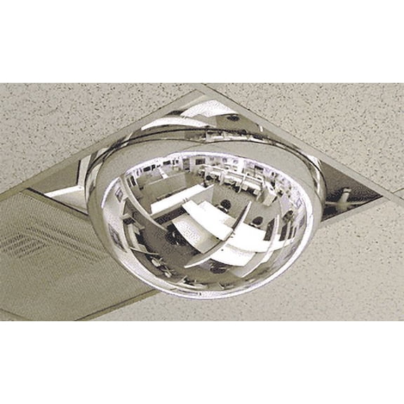 CRL DMX22X24 22" Diameter Special 360 Degree Vision Acrylic Dome Mirror