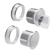 CRL DRA2030BS Brushed Stainless Thumbturn and Dummy Combo