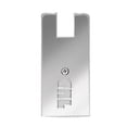 thumbnail image 1 of CRL DREC4SPS Polished Stainless End Cap for 4" Square Wedge-Lock Door Rail, 1 of 2