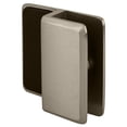 thumbnail image 1 of CRL DSBEV1BN Brushed Nickel Beveled Style Frameless Shower Door Stop, 1 of 6