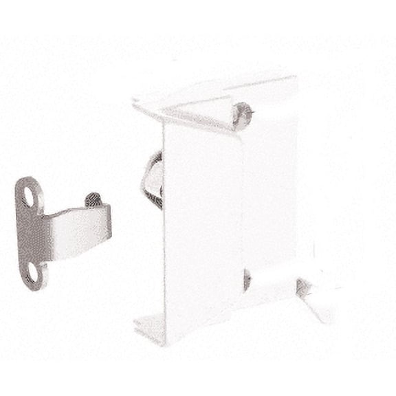 CRL EP23056 White Window Sash Lock with 2" Screw Holes