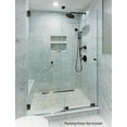 thumbnail image 1 of CRL ESS30RB Oil Rubbed Bronze Essence Series Basic Sliding Shower Door Kit with Squared Corner Rollers NO GLASS INCLUDED, 1 of 3