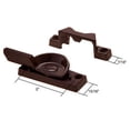 thumbnail image 1 of CRL F2552 Bronze Window Sash Lock with 2" Screw Holes, 1 of 4